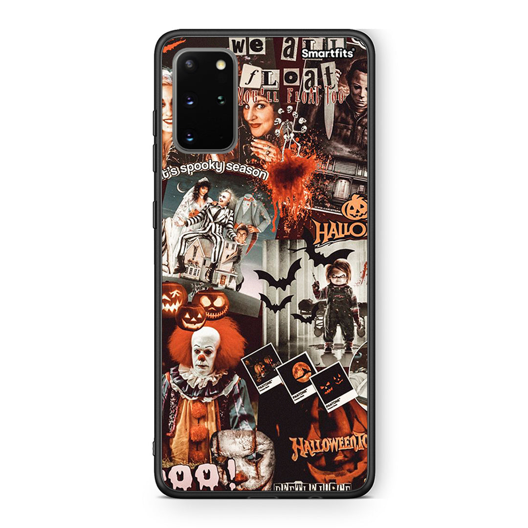 Samsung S20 Plus Halloween Spooky Season Θήκη από τη Smartfits με σχέδιο στο πίσω μέρος και μαύρο περίβλημα | Smartphone case with colorful back and black bezels by Smartfits