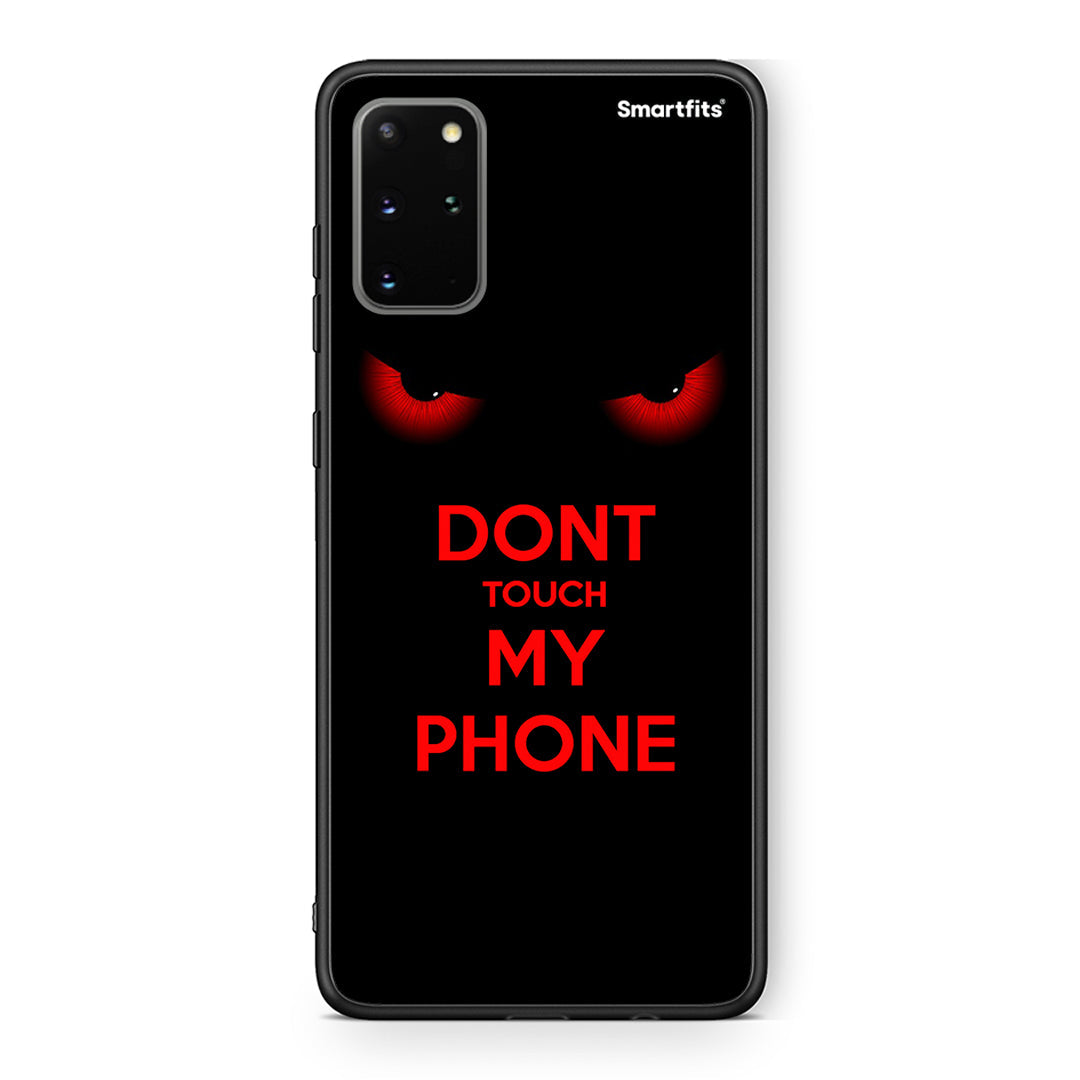 Samsung S20 Plus Touch My Phone Θήκη από τη Smartfits με σχέδιο στο πίσω μέρος και μαύρο περίβλημα | Smartphone case with colorful back and black bezels by Smartfits