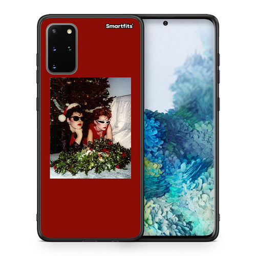 Θήκη Samsung S20 Plus Waiting For Xmas από τη Smartfits με σχέδιο στο πίσω μέρος και μαύρο περίβλημα | Samsung S20 Plus Waiting For Xmas case with colorful back and black bezels