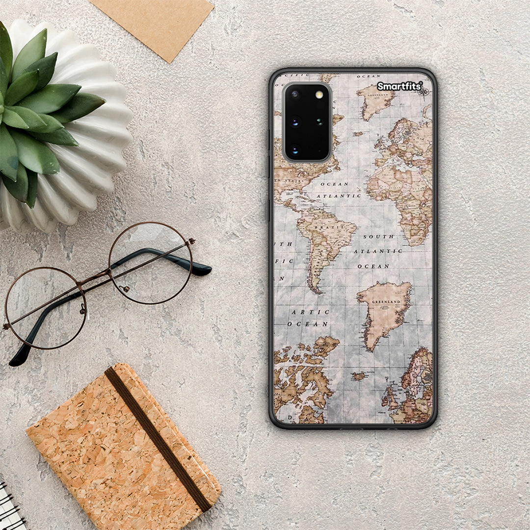 World Map - Samsung Galaxy S20+ θήκη