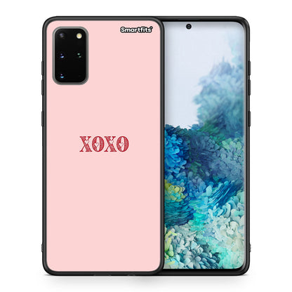 Θήκη Samsung S20 Plus XOXO Love από τη Smartfits με σχέδιο στο πίσω μέρος και μαύρο περίβλημα | Samsung S20 Plus XOXO Love case with colorful back and black bezels