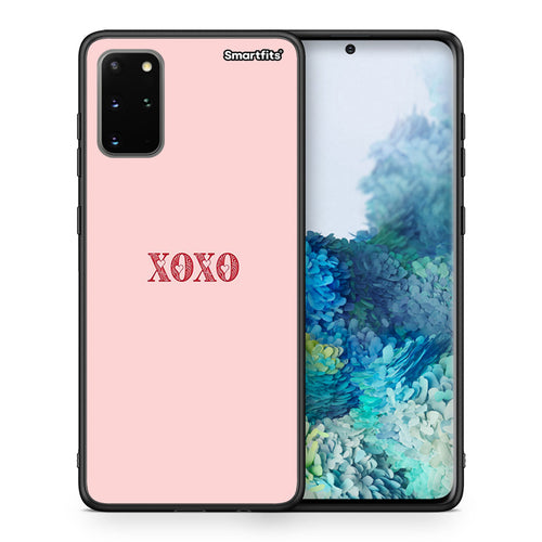 Θήκη Samsung S20 Plus XOXO Love από τη Smartfits με σχέδιο στο πίσω μέρος και μαύρο περίβλημα | Samsung S20 Plus XOXO Love case with colorful back and black bezels