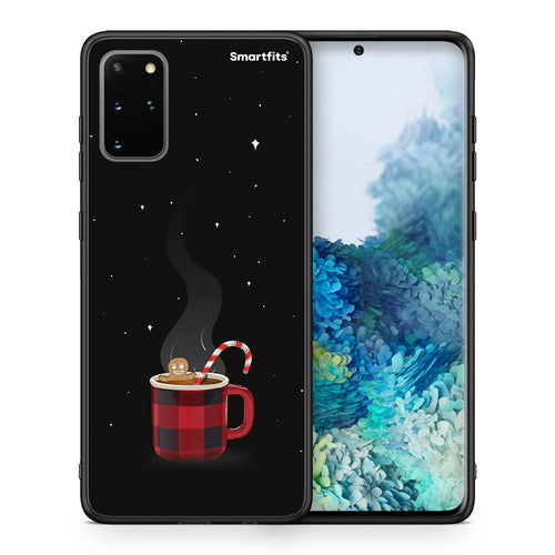 Θήκη Samsung S20 Plus Xmas Bathing από τη Smartfits με σχέδιο στο πίσω μέρος και μαύρο περίβλημα | Samsung S20 Plus Xmas Bathing case with colorful back and black bezels