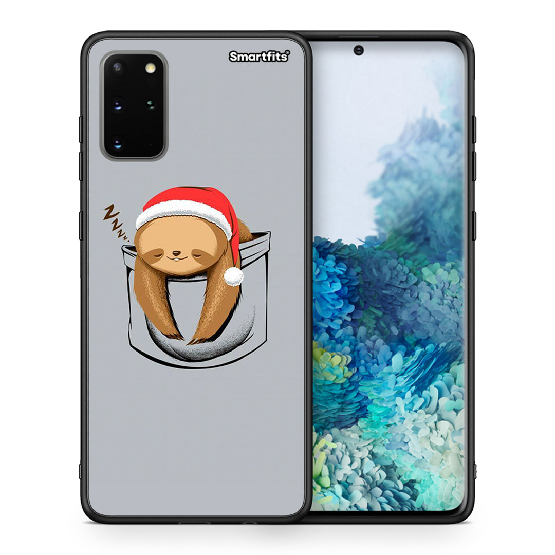 Θήκη Samsung S20 Plus Xmas Zzzz από τη Smartfits με σχέδιο στο πίσω μέρος και μαύρο περίβλημα | Samsung S20 Plus Xmas Zzzz case with colorful back and black bezels