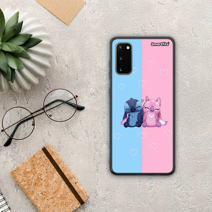 Stitch And Angel - Samsung Galaxy S20 θήκη