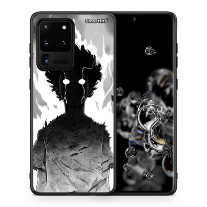 Θήκη Samsung S20 Ultra Anime Boy από τη Smartfits με σχέδιο στο πίσω μέρος και μαύρο περίβλημα | Samsung S20 Ultra Anime Boy case with colorful back and black bezels