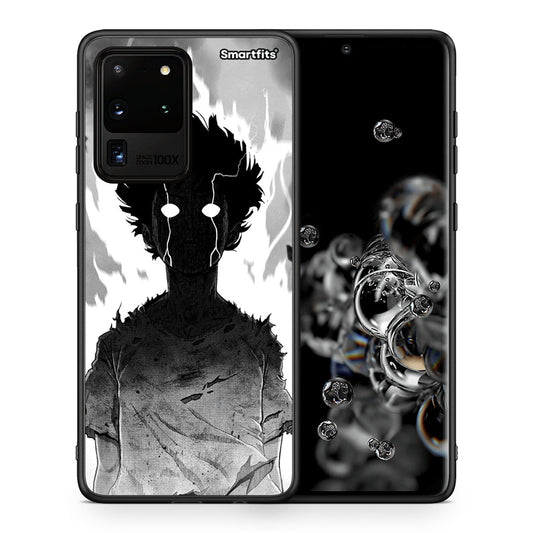 Θήκη Samsung S20 Ultra Anime Boy από τη Smartfits με σχέδιο στο πίσω μέρος και μαύρο περίβλημα | Samsung S20 Ultra Anime Boy case with colorful back and black bezels