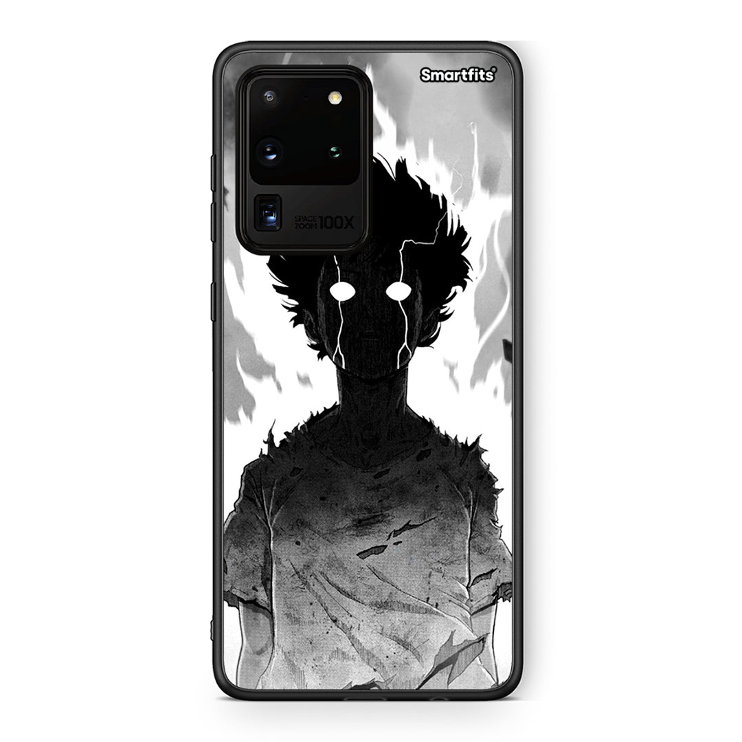 Samsung S20 Ultra Anime Boy Θήκη από τη Smartfits με σχέδιο στο πίσω μέρος και μαύρο περίβλημα | Smartphone case with colorful back and black bezels by Smartfits