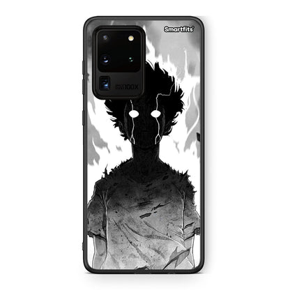 Samsung S20 Ultra Anime Boy Θήκη από τη Smartfits με σχέδιο στο πίσω μέρος και μαύρο περίβλημα | Smartphone case with colorful back and black bezels by Smartfits