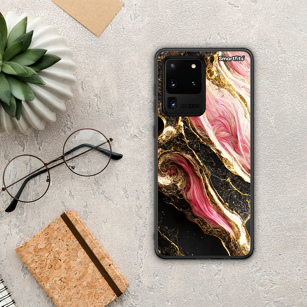 Glamorous Pink Marble - Samsung Galaxy S20 Ultra θήκη