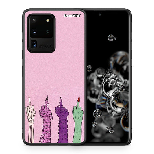 Θήκη Samsung S20 Ultra Halloween Be A Lady από τη Smartfits με σχέδιο στο πίσω μέρος και μαύρο περίβλημα | Samsung S20 Ultra Halloween Be A Lady case with colorful back and black bezels