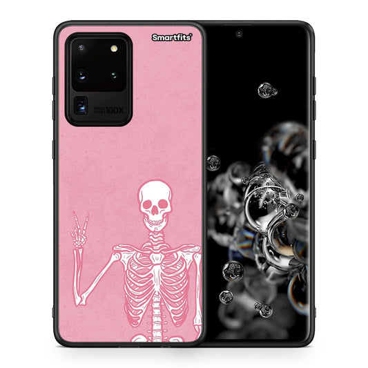 Θήκη Samsung S20 Ultra Halloween Motivation από τη Smartfits με σχέδιο στο πίσω μέρος και μαύρο περίβλημα | Samsung S20 Ultra Halloween Motivation case with colorful back and black bezels