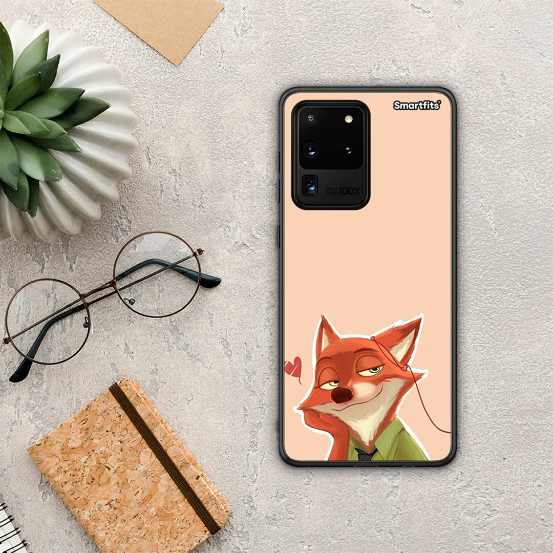 Nick Wilde And Judy Hopps Love 1 - Samsung Galaxy S20 Ultra θήκη