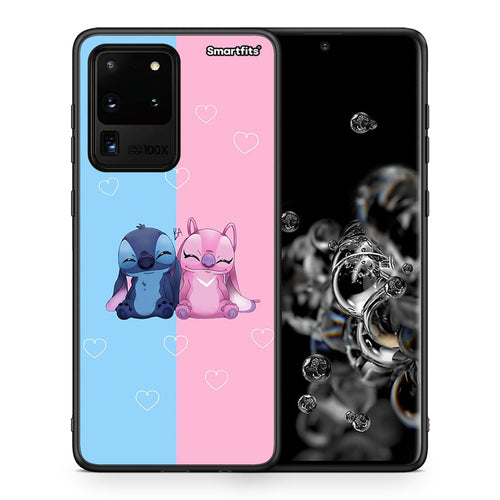 Θήκη Samsung S20 Ultra Stitch And Angel από τη Smartfits με σχέδιο στο πίσω μέρος και μαύρο περίβλημα | Samsung S20 Ultra Stitch And Angel case with colorful back and black bezels