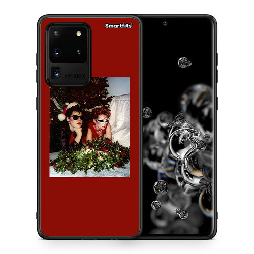 Θήκη Samsung S20 Ultra Waiting For Xmas από τη Smartfits με σχέδιο στο πίσω μέρος και μαύρο περίβλημα | Samsung S20 Ultra Waiting For Xmas case with colorful back and black bezels