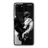 Thumbnail for Samsung S20 Ultra Yin Yang Θήκη από τη Smartfits με σχέδιο στο πίσω μέρος και μαύρο περίβλημα | Smartphone case with colorful back and black bezels by Smartfits