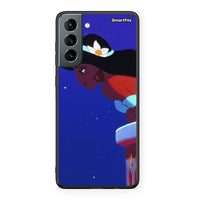 Thumbnail for Samsung S21 Alladin And Jasmine Love 2 θήκη από τη Smartfits με σχέδιο στο πίσω μέρος και μαύρο περίβλημα | Smartphone case with colorful back and black bezels by Smartfits