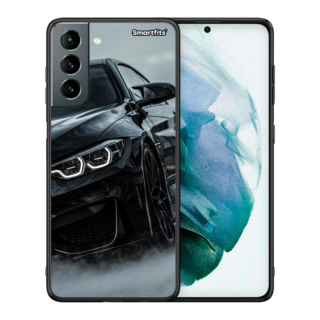 Θήκη Samsung S21 Black BMW από τη Smartfits με σχέδιο στο πίσω μέρος και μαύρο περίβλημα | Samsung S21 Black BMW case with colorful back and black bezels