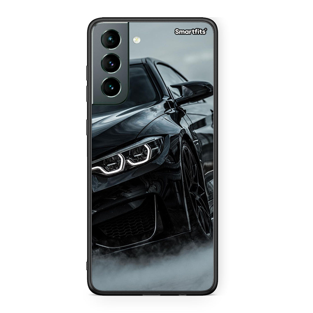 Samsung S21 Black BMW θήκη από τη Smartfits με σχέδιο στο πίσω μέρος και μαύρο περίβλημα | Smartphone case with colorful back and black bezels by Smartfits