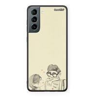 Thumbnail for Samsung S21 Carl And Ellie θήκη από τη Smartfits με σχέδιο στο πίσω μέρος και μαύρο περίβλημα | Smartphone case with colorful back and black bezels by Smartfits