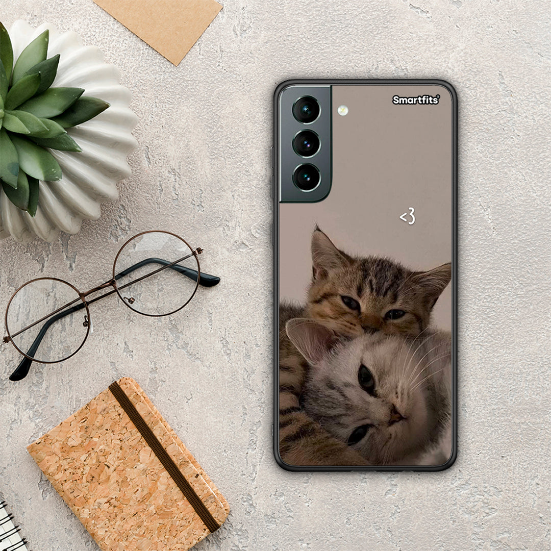 Cats In Love - Samsung Galaxy S21 θήκη