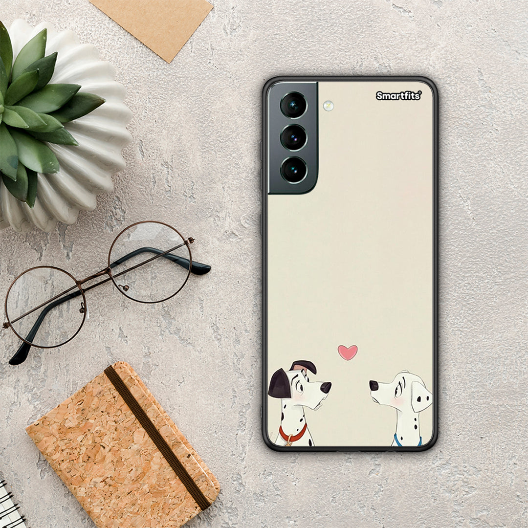 Dalmatians Love - Samsung Galaxy S21 θήκη