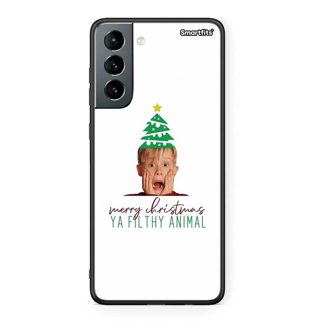 Samsung S21 Filthy Animal θήκη από τη Smartfits με σχέδιο στο πίσω μέρος και μαύρο περίβλημα | Smartphone case with colorful back and black bezels by Smartfits