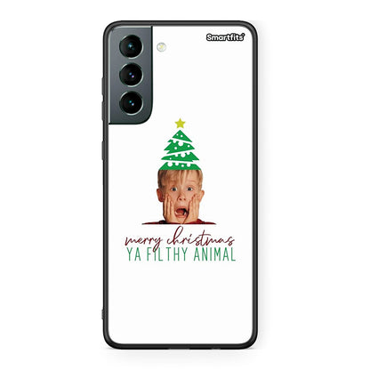 Samsung S21 Filthy Animal θήκη από τη Smartfits με σχέδιο στο πίσω μέρος και μαύρο περίβλημα | Smartphone case with colorful back and black bezels by Smartfits