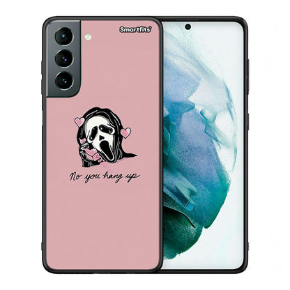 Θήκη Samsung S21 Halloween Hang Up από τη Smartfits με σχέδιο στο πίσω μέρος και μαύρο περίβλημα | Samsung S21 Halloween Hang Up case with colorful back and black bezels