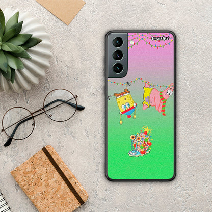 Xmas Lights - Samsung Galaxy S21 θήκη