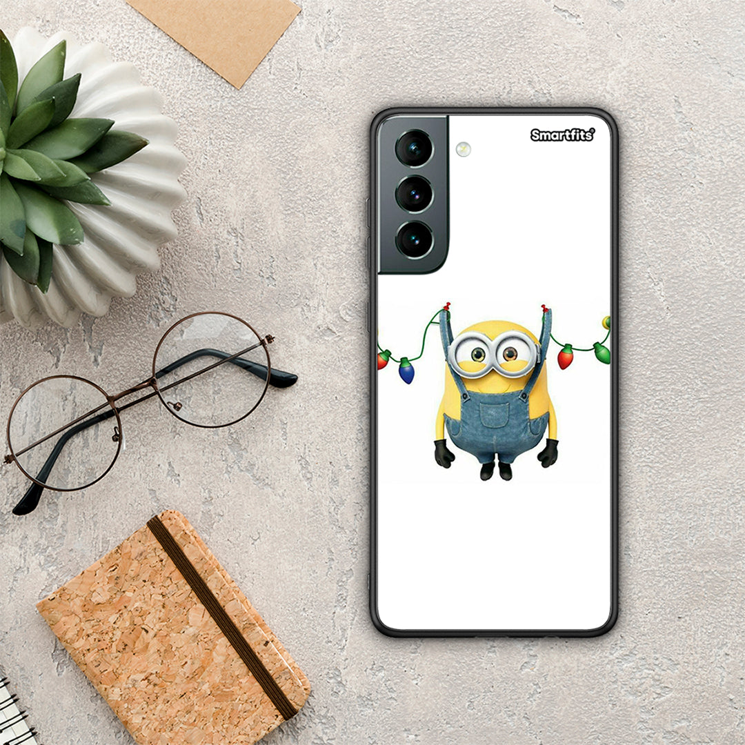 Xmas Minion Lights - Samsung Galaxy S21 θήκη
