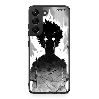 Samsung S22 Anime Boy Θήκη από τη Smartfits με σχέδιο στο πίσω μέρος και μαύρο περίβλημα | Smartphone case with colorful back and black bezels by Smartfits