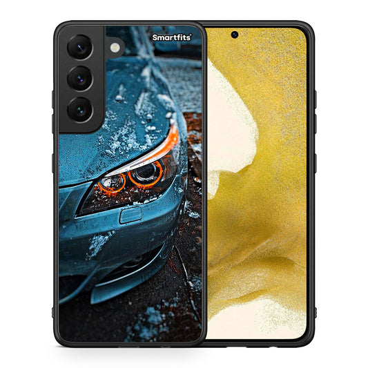 Θήκη Samsung S22 Bmw E60 από τη Smartfits με σχέδιο στο πίσω μέρος και μαύρο περίβλημα | Samsung S22 Bmw E60 case with colorful back and black bezels