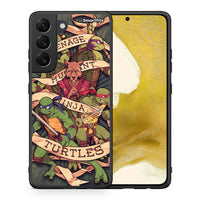 Thumbnail for Θήκη Samsung S22 Ninja Turtles από τη Smartfits με σχέδιο στο πίσω μέρος και μαύρο περίβλημα | Samsung S22 Ninja Turtles case with colorful back and black bezels