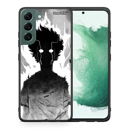 Θήκη Samsung S22 Plus Anime Boy από τη Smartfits με σχέδιο στο πίσω μέρος και μαύρο περίβλημα | Samsung S22 Plus Anime Boy case with colorful back and black bezels