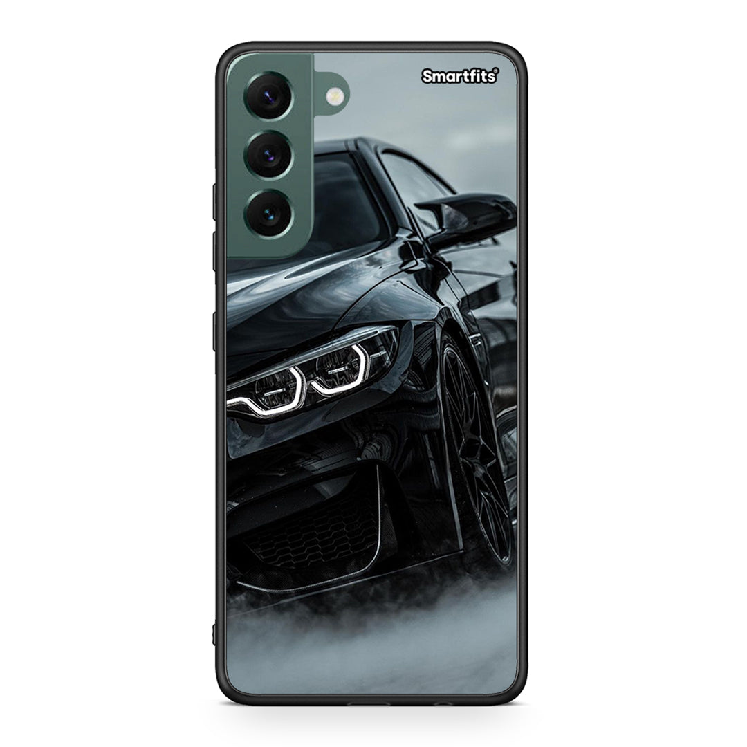 Samsung S22 Plus Black BMW θήκη από τη Smartfits με σχέδιο στο πίσω μέρος και μαύρο περίβλημα | Smartphone case with colorful back and black bezels by Smartfits
