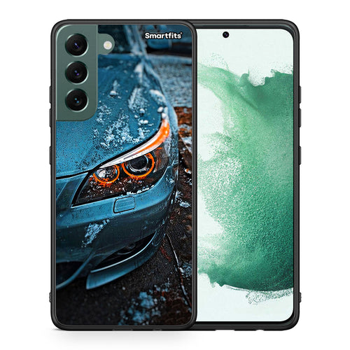 Θήκη Samsung S22 Plus Bmw E60 από τη Smartfits με σχέδιο στο πίσω μέρος και μαύρο περίβλημα | Samsung S22 Plus Bmw E60 case with colorful back and black bezels