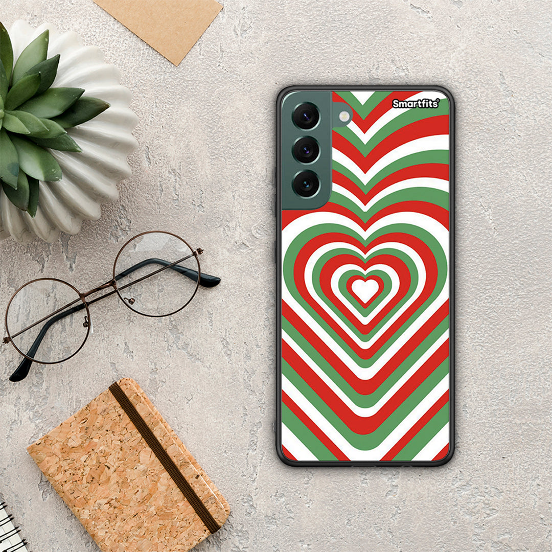 Christmas Hearts - Samsung Galaxy S22 Plus θήκη