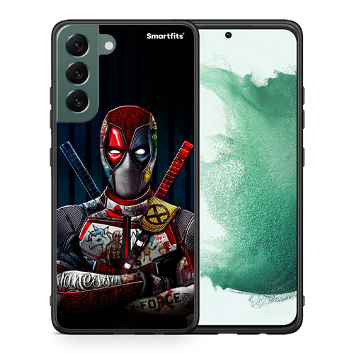 Θήκη Samsung S22 Plus Funny Guy από τη Smartfits με σχέδιο στο πίσω μέρος και μαύρο περίβλημα | Samsung S22 Plus Funny Guy case with colorful back and black bezels