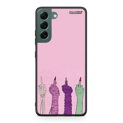 Samsung S22 Plus Halloween Be A Lady Θήκη από τη Smartfits με σχέδιο στο πίσω μέρος και μαύρο περίβλημα | Smartphone case with colorful back and black bezels by Smartfits