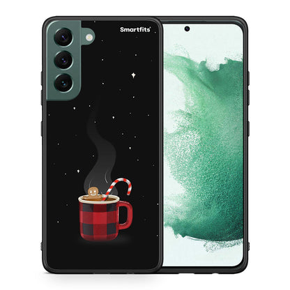 Θήκη Samsung S22 Plus Xmas Bathing από τη Smartfits με σχέδιο στο πίσω μέρος και μαύρο περίβλημα | Samsung S22 Plus Xmas Bathing case with colorful back and black bezels