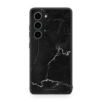 Thumbnail for Θήκη Samsung Galaxy S23 Marble Black από τη Smartfits με σχέδιο στο πίσω μέρος και μαύρο περίβλημα | Samsung Galaxy S23 Marble Black Case with Colorful Back and Black Bezels