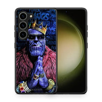 Thumbnail for Θήκη Samsung Galaxy S23 PopArt Thanos από τη Smartfits με σχέδιο στο πίσω μέρος και μαύρο περίβλημα | Samsung Galaxy S23 PopArt Thanos Case with Colorful Back and Black Bezels