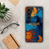 Thumbnail for Θήκη Samsung Galaxy S23 Screaming Sky από τη Smartfits με σχέδιο στο πίσω μέρος και μαύρο περίβλημα | Samsung Galaxy S23 Screaming Sky Case with Colorful Back and Black Bezels