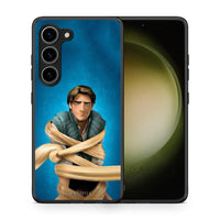 Thumbnail for Θήκη Samsung Galaxy S23 Tangled 1 από τη Smartfits με σχέδιο στο πίσω μέρος και μαύρο περίβλημα | Samsung Galaxy S23 Tangled 1 Case with Colorful Back and Black Bezels