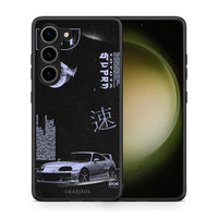 Thumbnail for Θήκη Samsung Galaxy S23 Tokyo Drift από τη Smartfits με σχέδιο στο πίσω μέρος και μαύρο περίβλημα | Samsung Galaxy S23 Tokyo Drift Case with Colorful Back and Black Bezels