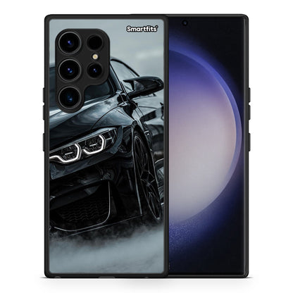 Θήκη Samsung Galaxy S23 Ultra Black BMW από τη Smartfits με σχέδιο στο πίσω μέρος και μαύρο περίβλημα | Samsung Galaxy S23 Ultra Black BMW Case with Colorful Back and Black Bezels