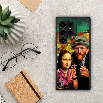 Θήκη Samsung Galaxy S23 Ultra Funny Art από τη Smartfits με σχέδιο στο πίσω μέρος και μαύρο περίβλημα | Samsung Galaxy S23 Ultra Funny Art Case with Colorful Back and Black Bezels