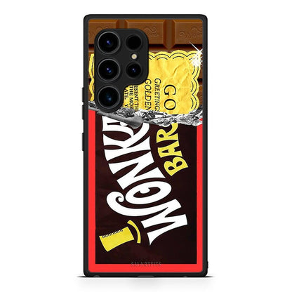 Θήκη Samsung Galaxy S23 Ultra Golden Ticket από τη Smartfits με σχέδιο στο πίσω μέρος και μαύρο περίβλημα | Samsung Galaxy S23 Ultra Golden Ticket Case with Colorful Back and Black Bezels