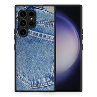 Thumbnail for Θήκη Samsung Galaxy S23 Ultra Jeans Pocket από τη Smartfits με σχέδιο στο πίσω μέρος και μαύρο περίβλημα | Samsung Galaxy S23 Ultra Jeans Pocket Case with Colorful Back and Black Bezels